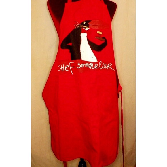 Alma‎ Mater Chef Sommelier kitchen Apron with Tags - Picture 3 of 7